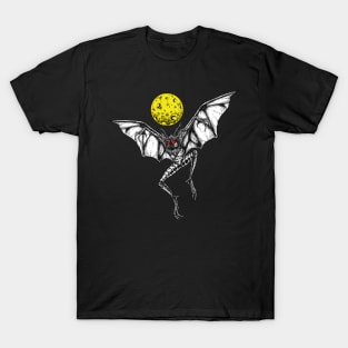 Witness the Legend: Mothman Cryptid Design T-Shirt